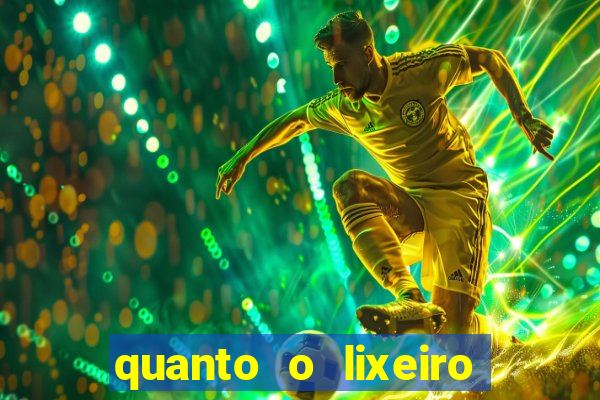 quanto o lixeiro ganha por ano